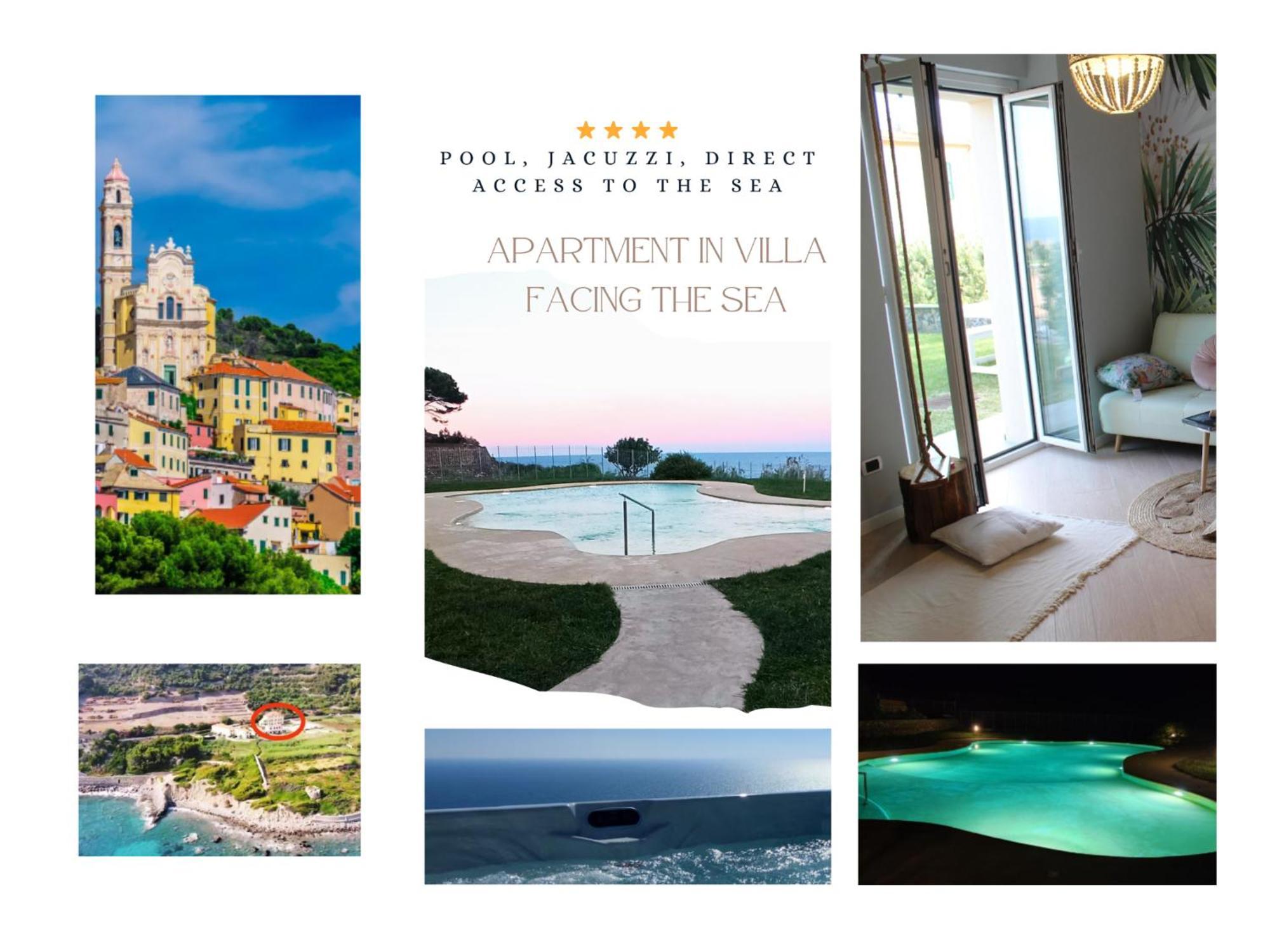 צ'רבו Cluxury-Torre Dei Saraceni Boutique Apt By The Sea Beach, Pool,Private Jacuzzi, Parking מראה חיצוני תמונה